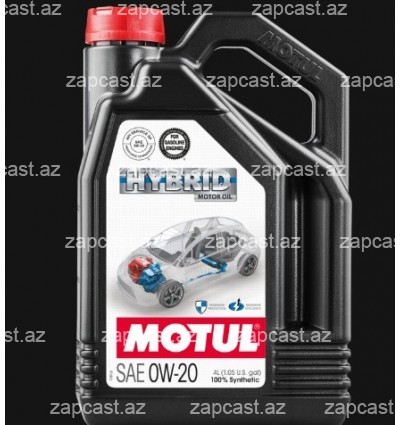 MOTUL 0W20 8100 HYBRID 4 LITR